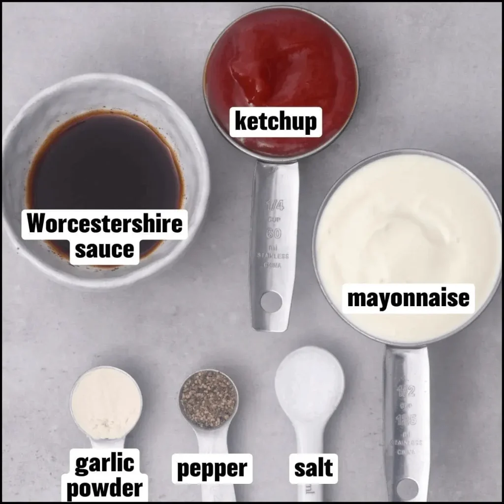 Ingredients in Cane’s Sauce